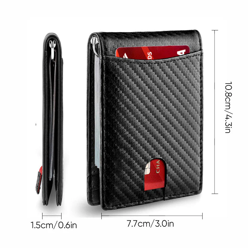 🎁Genuine Leather Anti-theft Swipe Card Holder - Image 13