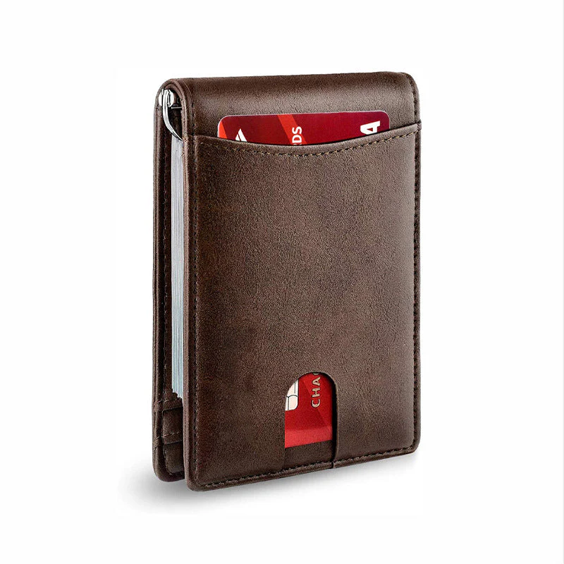 🎁Genuine Leather Anti-theft Swipe Card Holder - Image 18