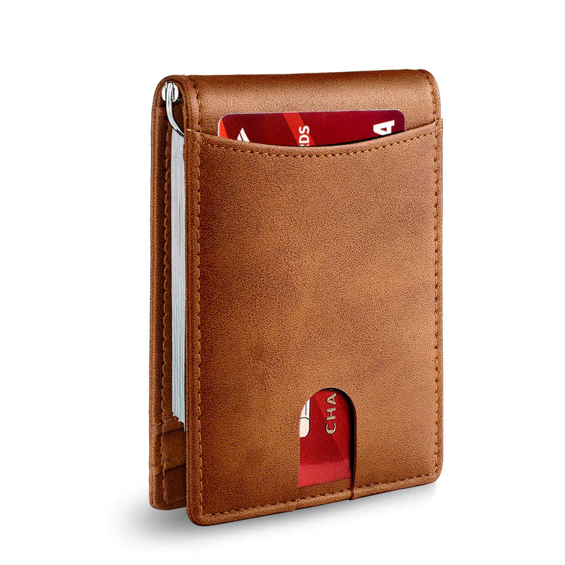 🎁Genuine Leather Anti-theft Swipe Card Holder - Image 22