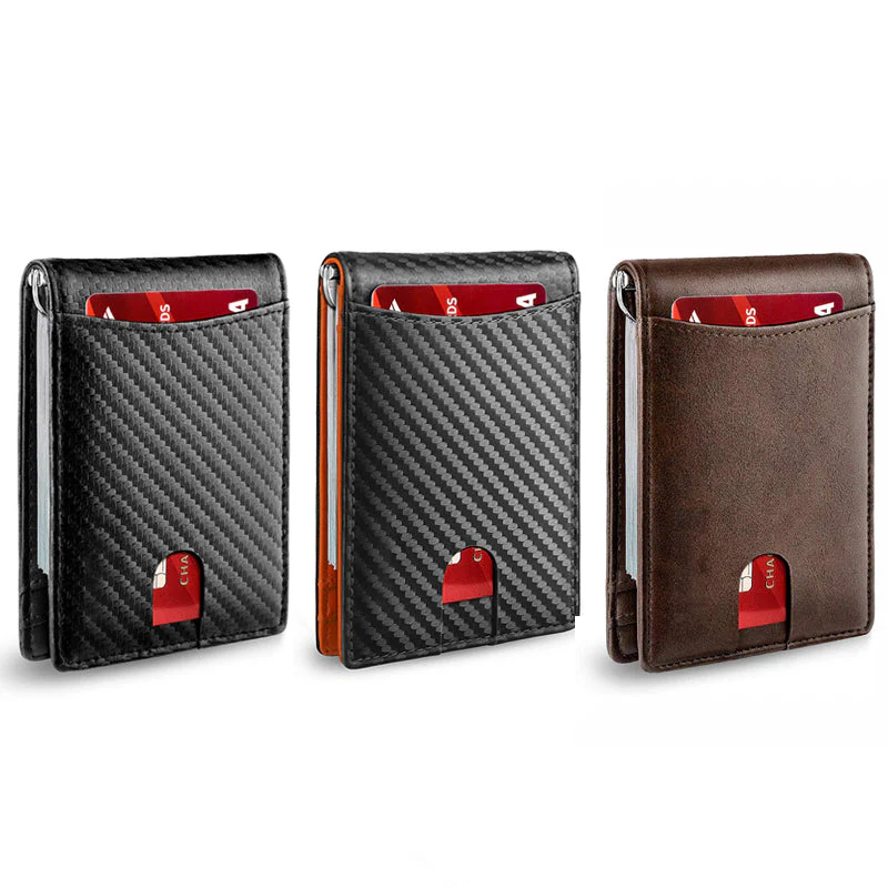 🎁Genuine Leather Anti-theft Swipe Card Holder - Image 26
