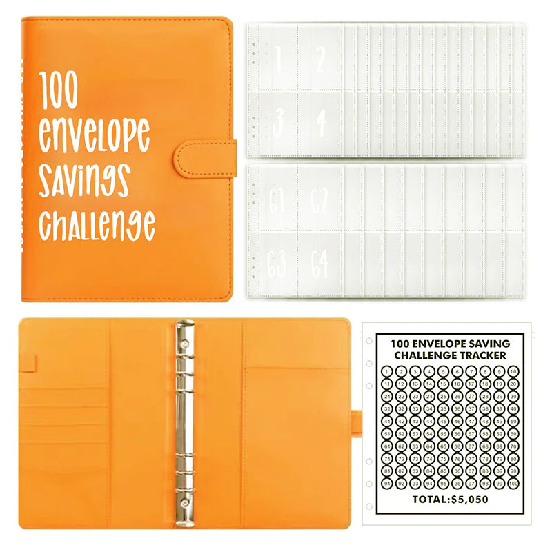 100 Envelope Challenge Binder【Buy 2 Get 5% Off】 - Image 18