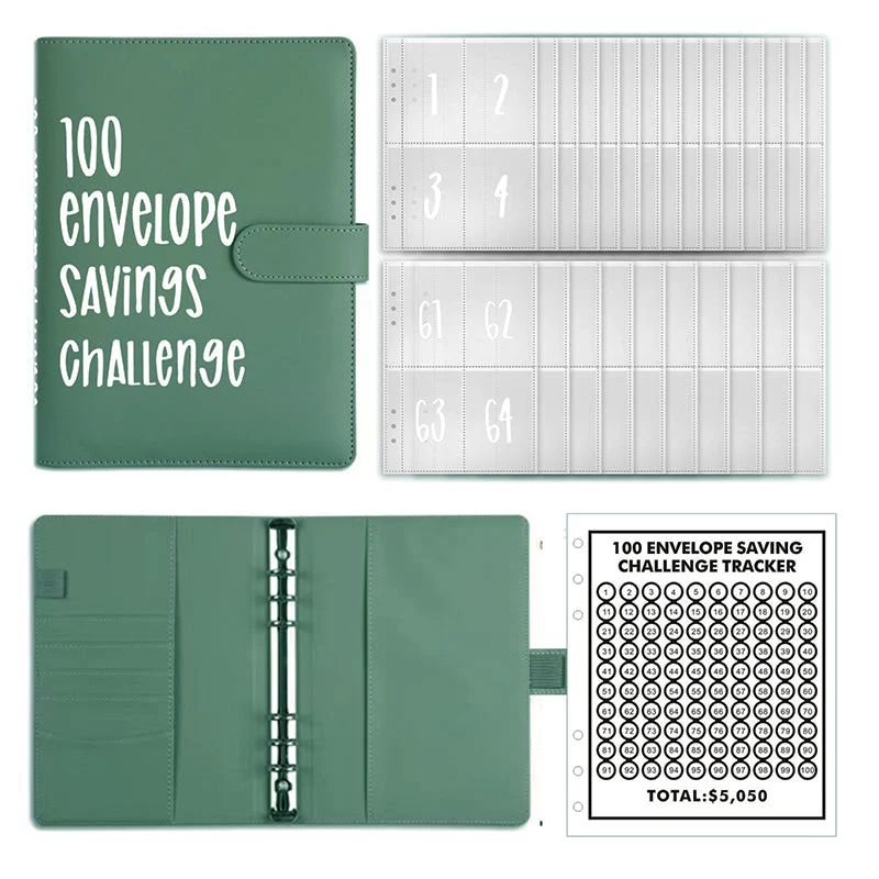 100 Envelope Challenge Binder【Buy 2 Get 5% Off】 - Image 20
