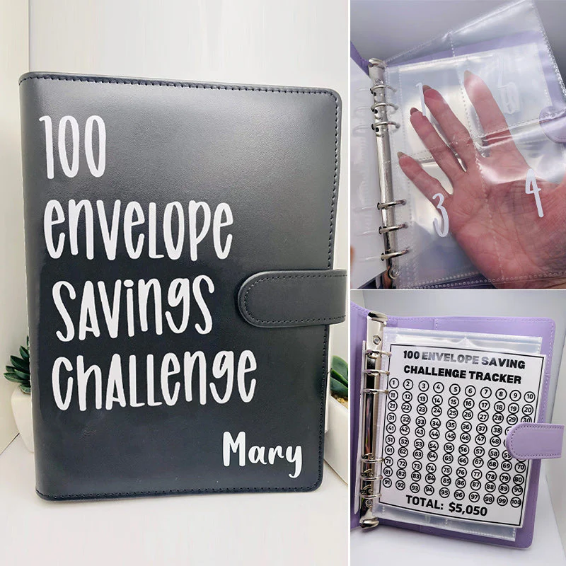100 Envelope Challenge Binder【Buy 2 Get 5% Off】 - Image 7