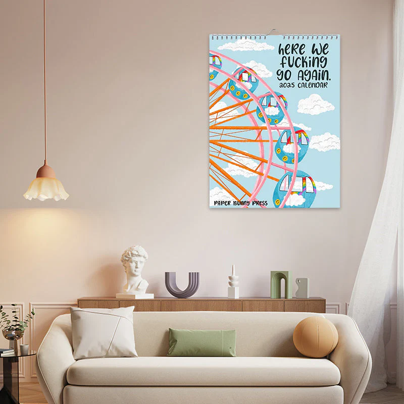๐๐2025 Here We Fucking Go Again Calendar - Image 11