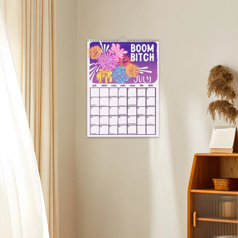 ๐๐2025 Here We Fucking Go Again Calendar - Image 12
