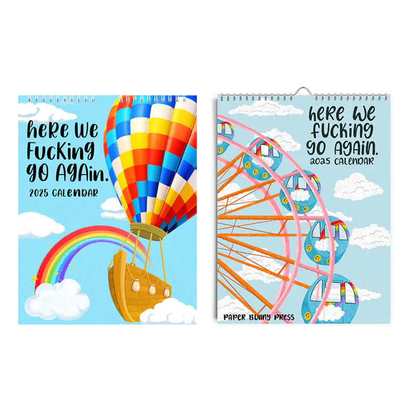 ๐๐2025 Here We Fucking Go Again Calendar - Image 20