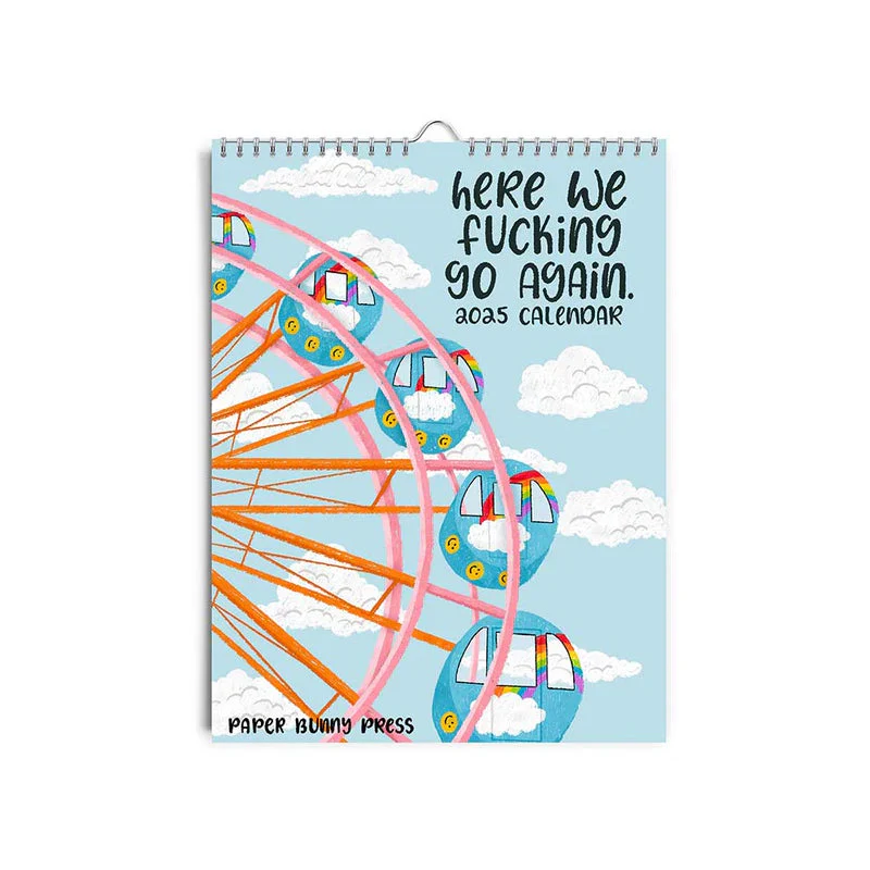 ๐๐2025 Here We Fucking Go Again Calendar - Image 23
