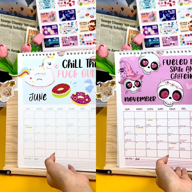 ๐๐2025 Here We Fucking Go Again Calendar - Image 4