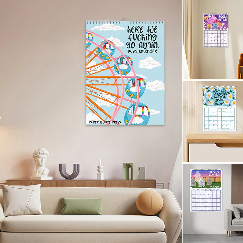 ๐๐2025 Here We Fucking Go Again Calendar - Image 8