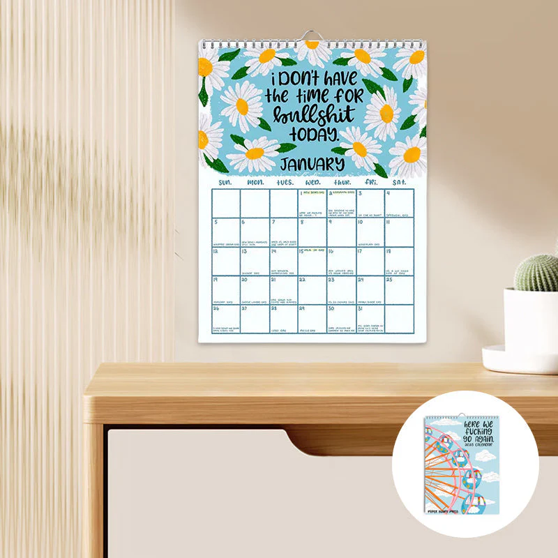 ๐๐2025 Here We Fucking Go Again Calendar - Image 9