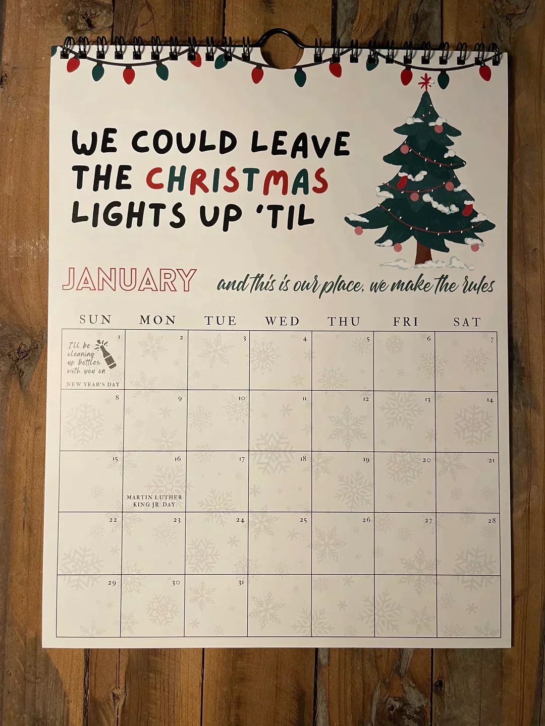 2025 TS Lyrics Calendar - Image 14