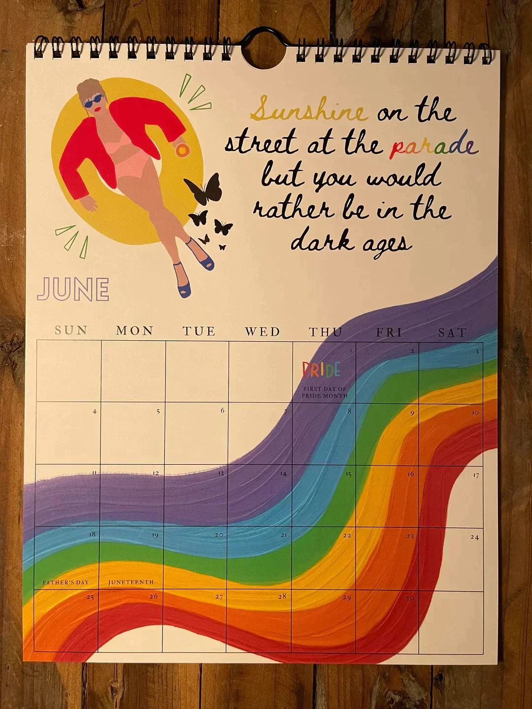 2025 TS Lyrics Calendar - Image 19