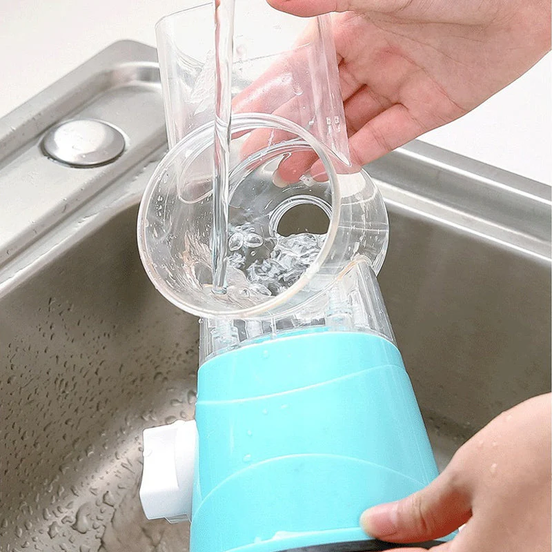 3 in 1 Rotary Cheese Grater Vegetable Slicer - Image 10
