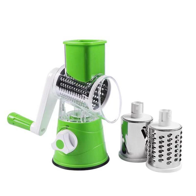 3 in 1 Rotary Cheese Grater Vegetable Slicer - Image 13