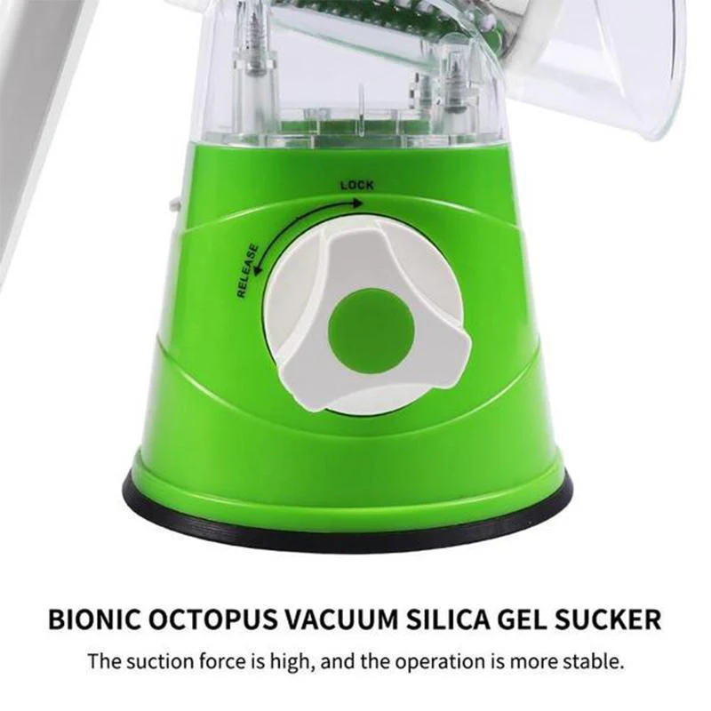 3 in 1 Rotary Cheese Grater Vegetable Slicer - Image 9