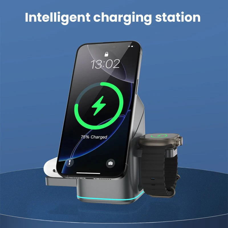 3-in-1 Wireless Fast Charging Charger