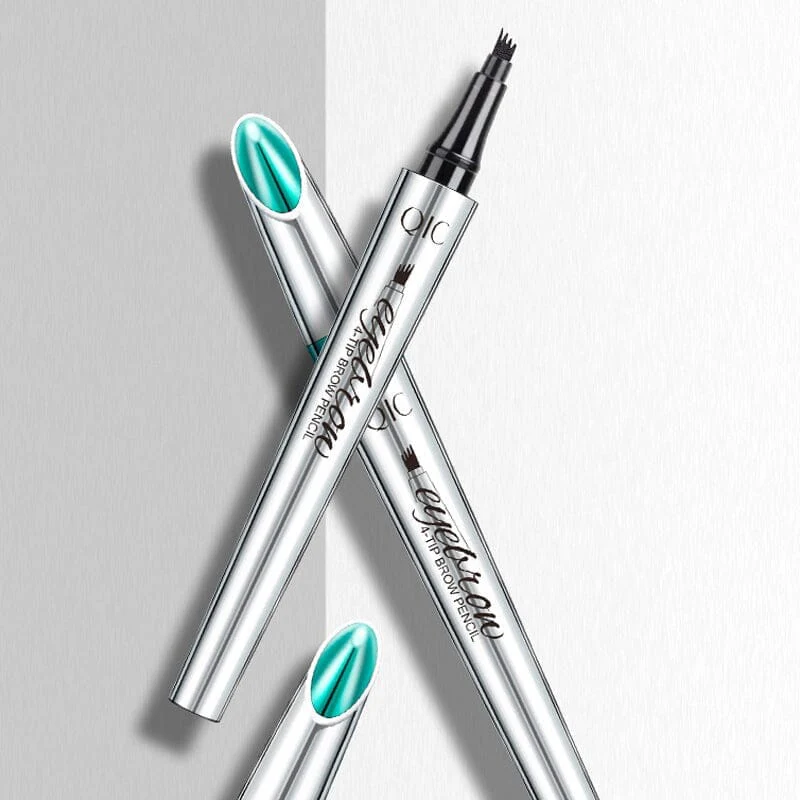 🔥BIG SALE - 50% OFF🔥3D Waterproof Microblading Eyebrow Pen 4 Fork Tip Tattoo Pencil (2 pcs) - Image 10