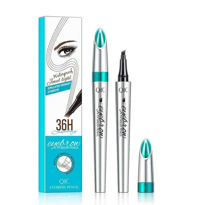 🔥BIG SALE - 50% OFF🔥3D Waterproof Microblading Eyebrow Pen 4 Fork Tip Tattoo Pencil (2 pcs) - Image 11