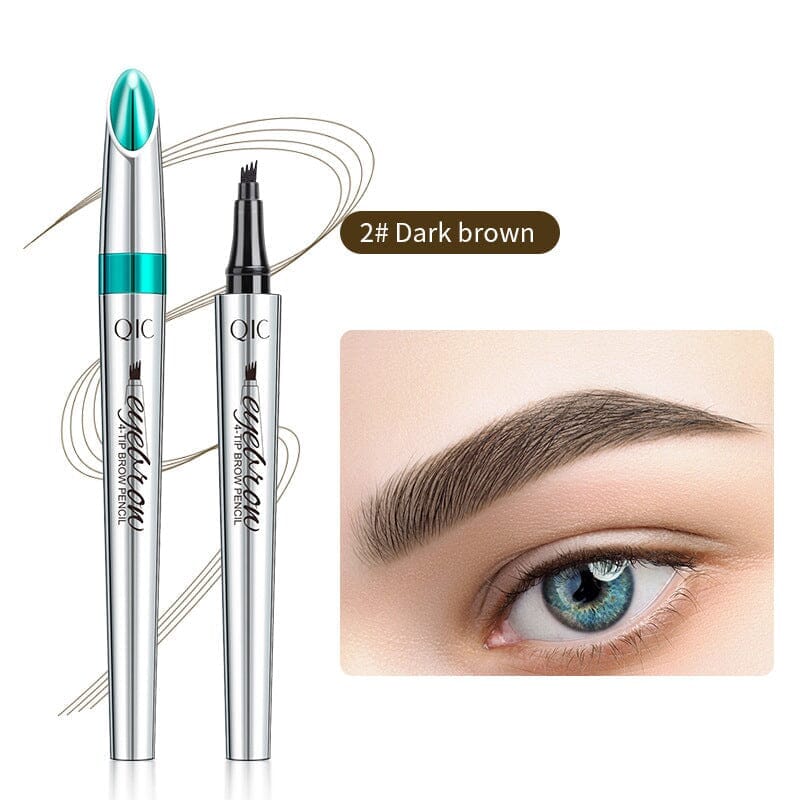 🔥BIG SALE - 50% OFF🔥3D Waterproof Microblading Eyebrow Pen 4 Fork Tip Tattoo Pencil (2 pcs) - Image 24