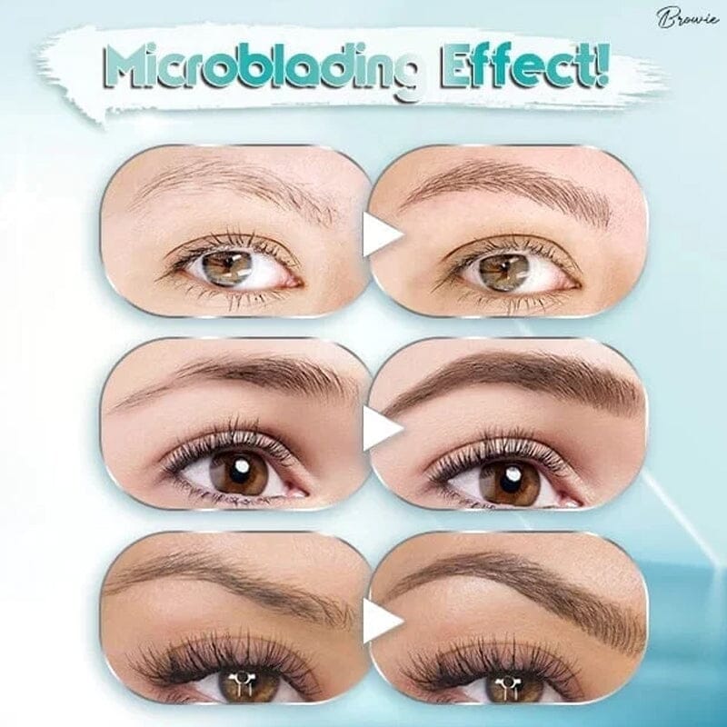 🔥BIG SALE - 50% OFF🔥3D Waterproof Microblading Eyebrow Pen 4 Fork Tip Tattoo Pencil (2 pcs) - Image 4