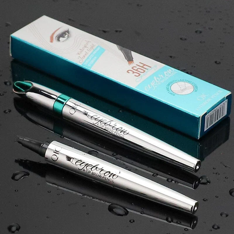 🔥BIG SALE - 50% OFF🔥3D Waterproof Microblading Eyebrow Pen 4 Fork Tip Tattoo Pencil (2 pcs) - Image 7