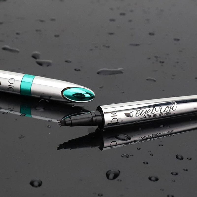 🔥BIG SALE - 50% OFF🔥3D Waterproof Microblading Eyebrow Pen 4 Fork Tip Tattoo Pencil (2 pcs) - Image 9