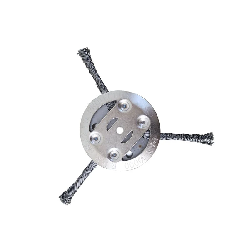 6 inch Steel Wire Brush Cutter Trimmer Head - Image 13