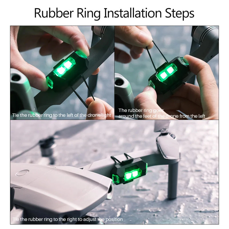 7 Colors LED Aircraft Strobe Lights & USB Charging - Image 5