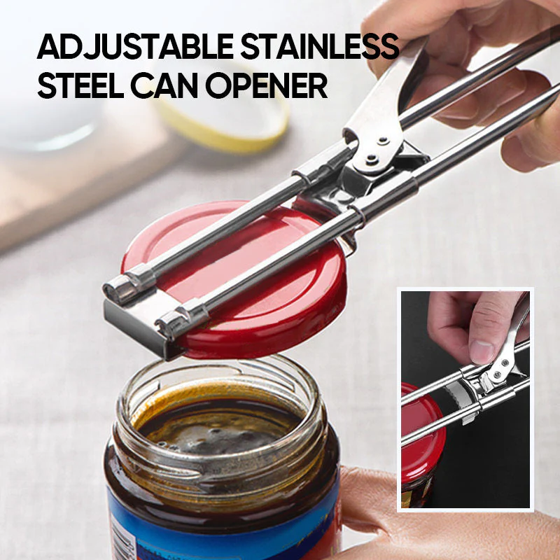 Adjustable Stainless Steel Can Opener