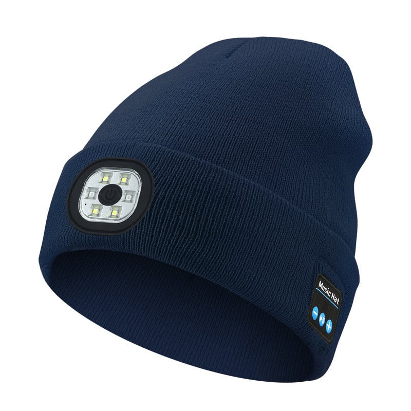 Bluetooth Beanie with LED Light & Removable Speakers - Image 23
