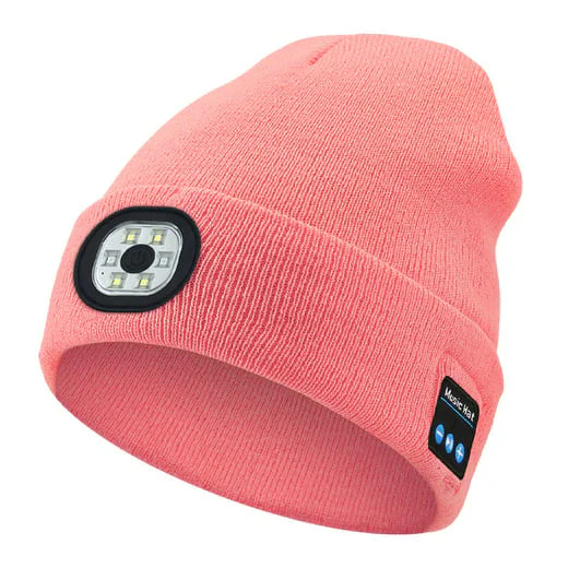 Bluetooth Beanie with LED Light & Removable Speakers - Image 30