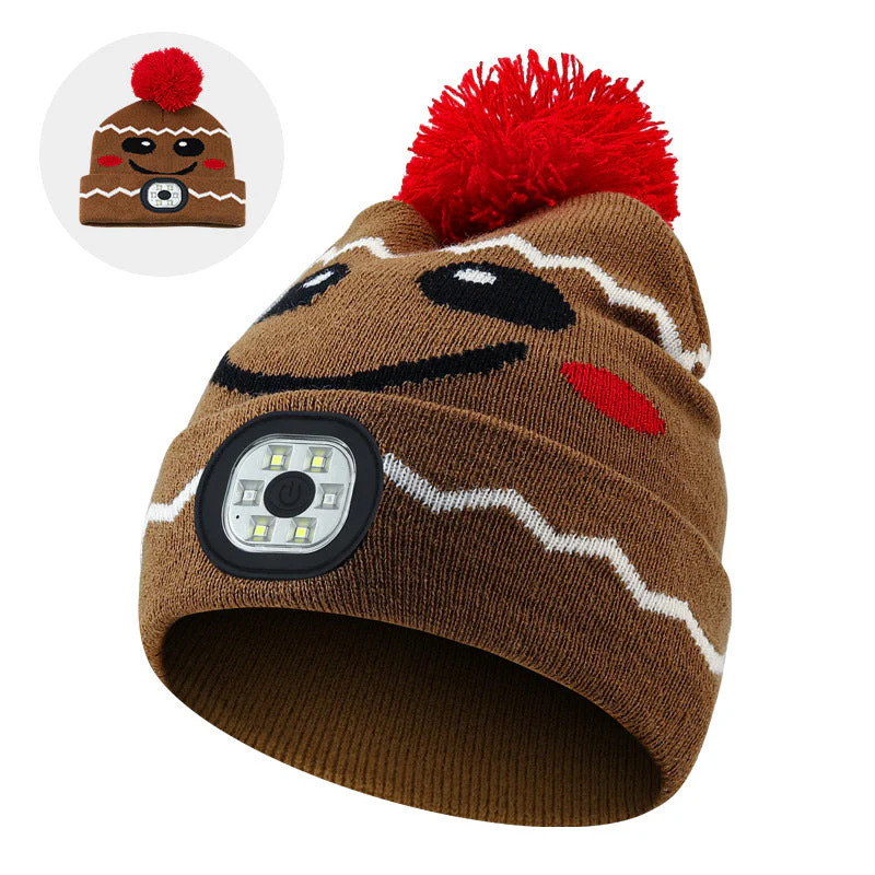 Bluetooth Beanie with LED Light & Removable Speakers - Image 32