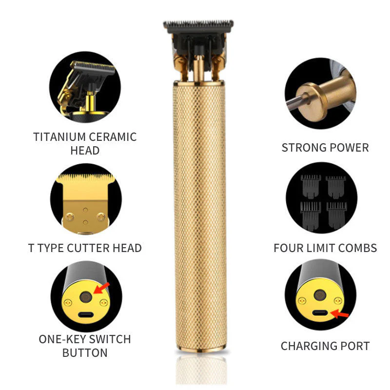 Cordless Trimmer Men Hair Clipper - Image 7