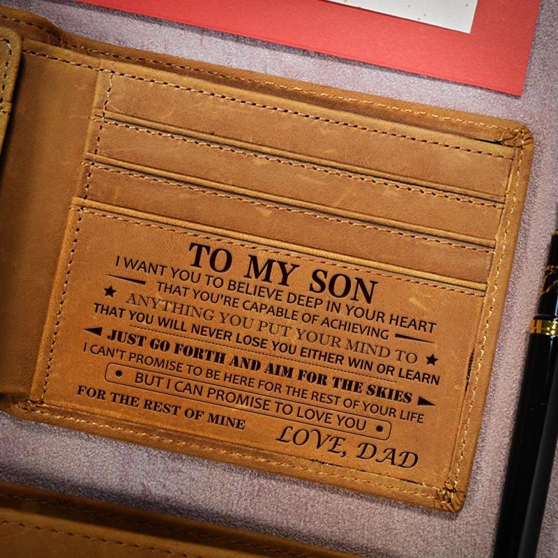 Engraved Genuine Leather Wallet - Image 12