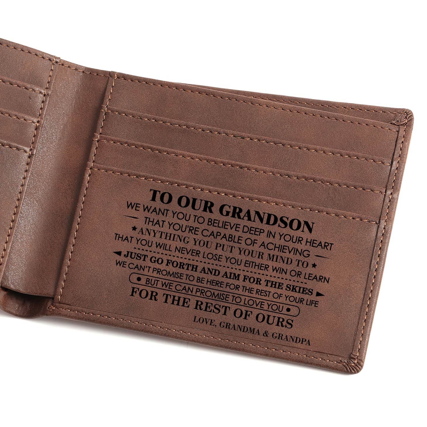Engraved Genuine Leather Wallet - Image 13
