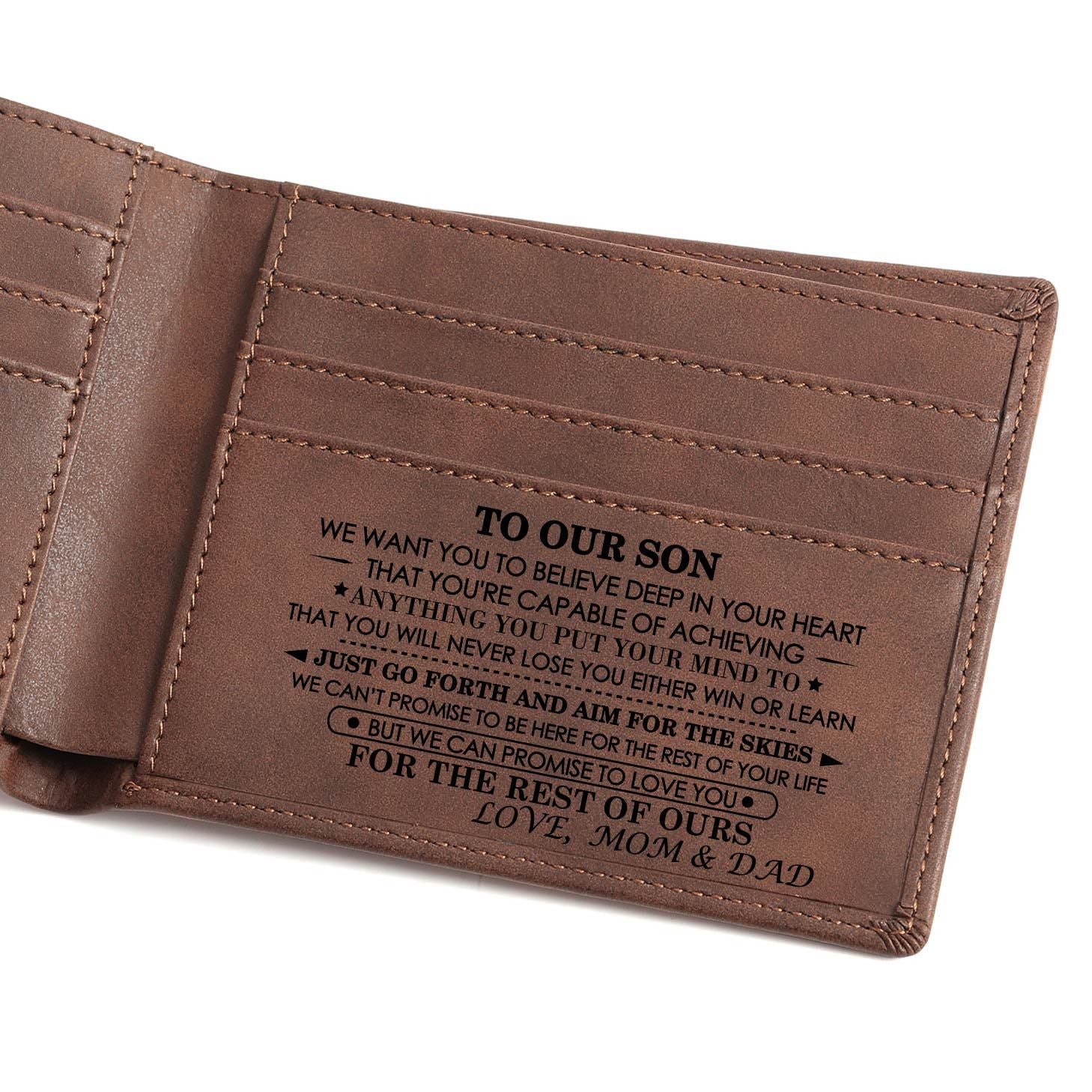 Engraved Genuine Leather Wallet - Image 17