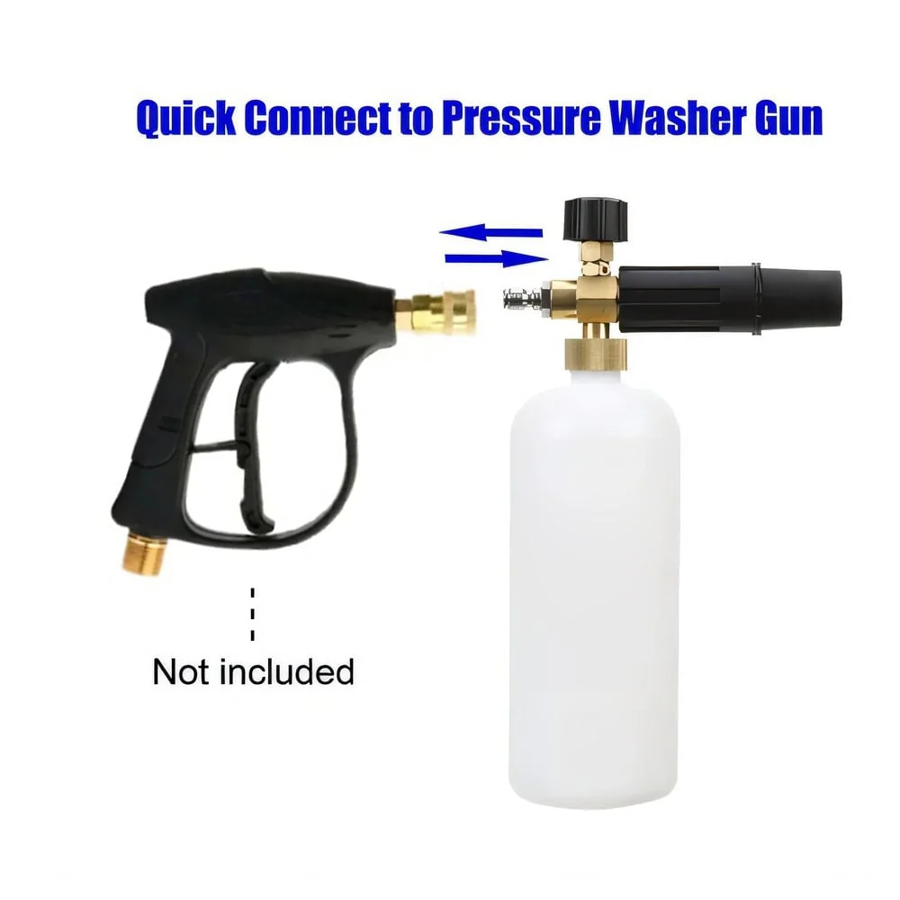 Enhance Your Car Washing Experience - Sakerplus Foam Cannon Dual Connector Accessory - Image 17