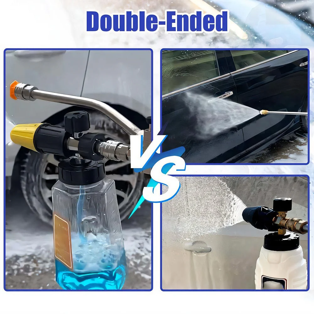 Enhance Your Car Washing Experience - Sakerplus Foam Cannon Dual Connector Accessory - Image 5