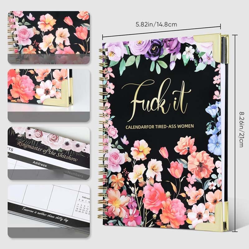 F*ck It 2025 Planner for Tired-Ass Women - Image 4