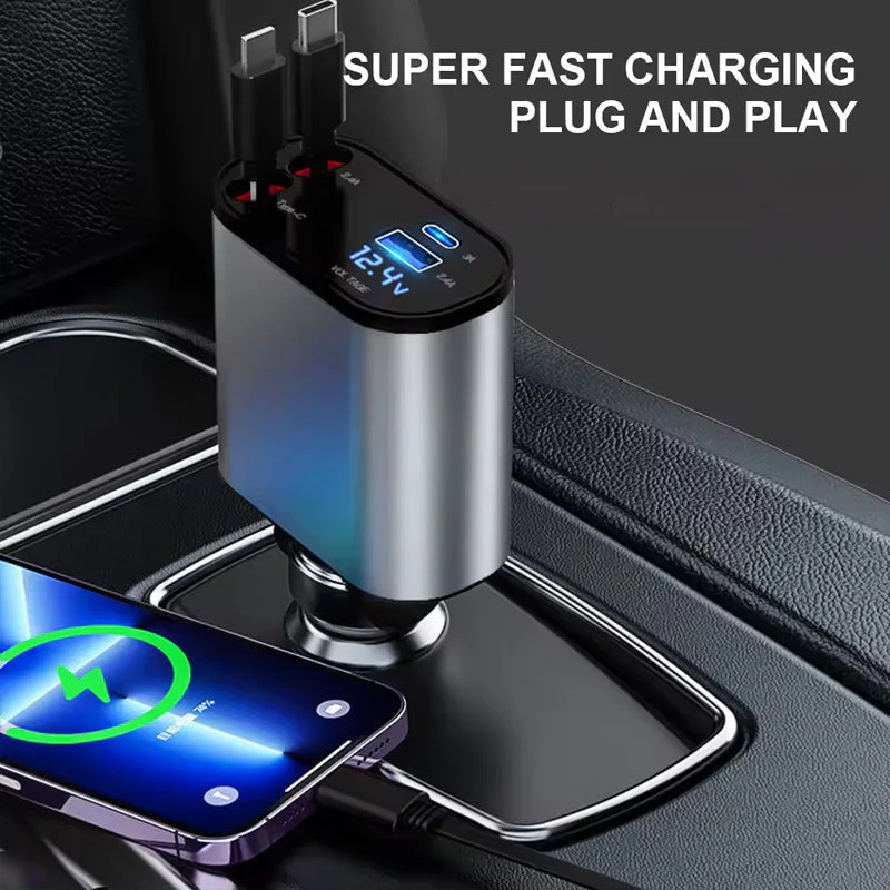 Four-in-one Car Phone Charger - Image 6