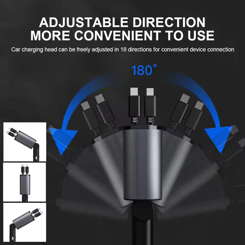 Four-in-one Car Phone Charger - Image 7