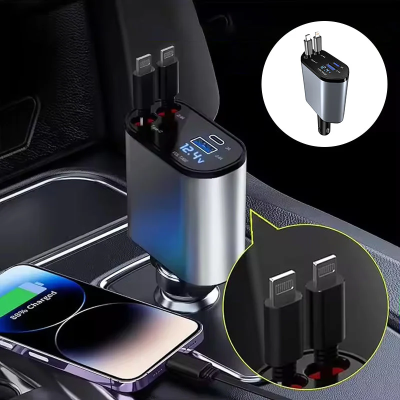 Four-in-one Car Phone Charger - Image 9