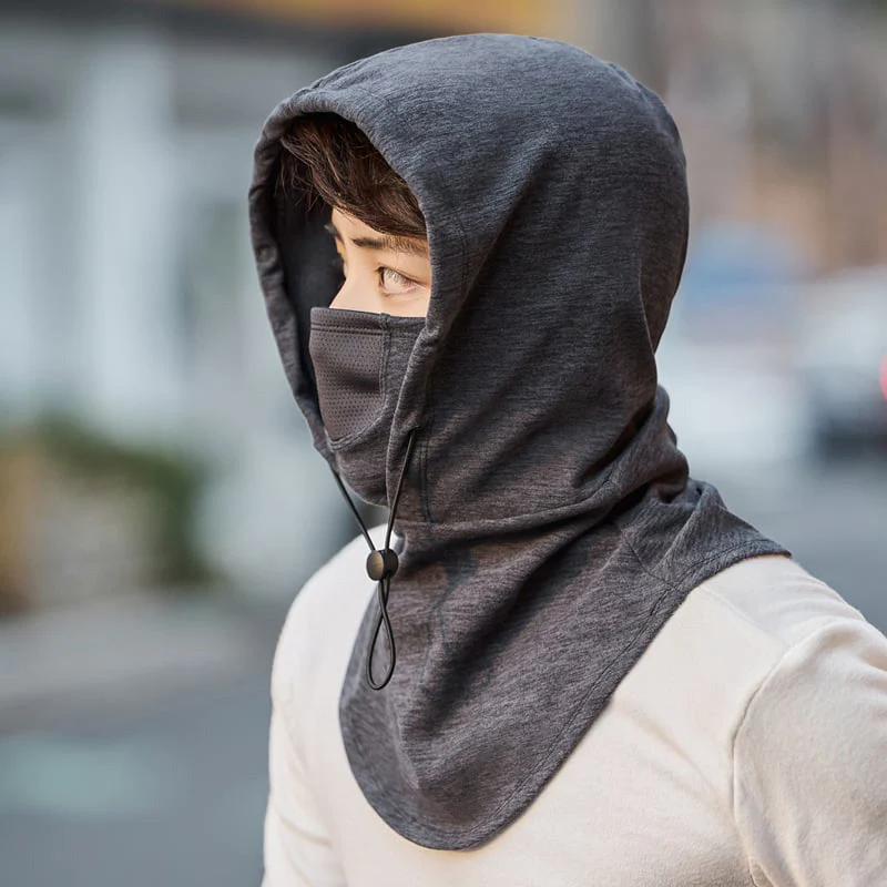 Hooded Face Mask with Neck Warmer for Cycling - Image 24