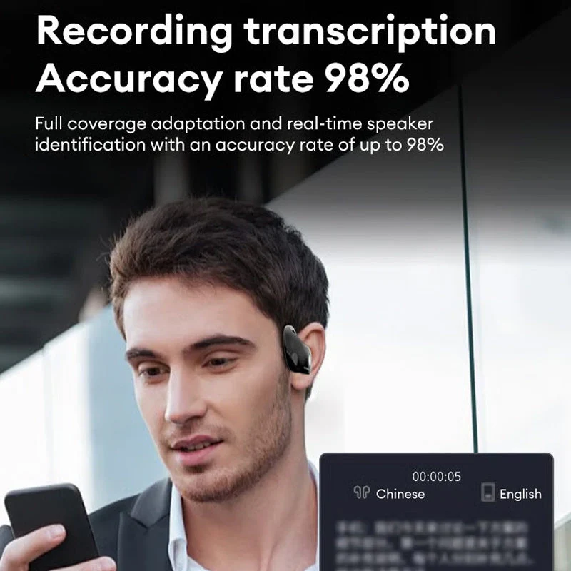HY-T26 Pro Wireless Bluetooth Translation Earbuds - Image 7