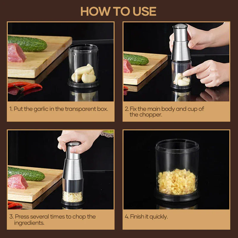 Kitchen Manual Pressed Chopper - Image 8