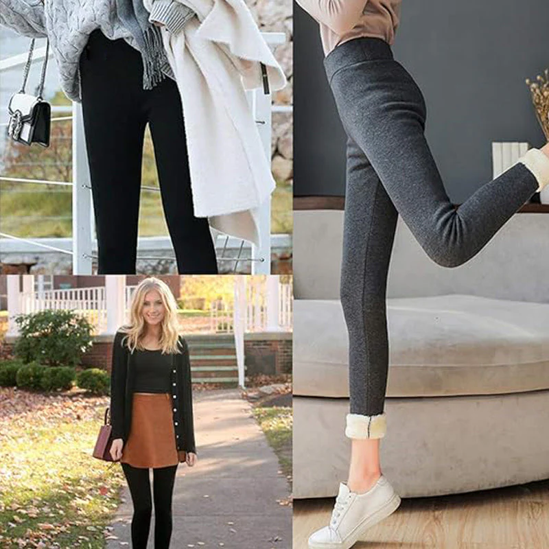 Lambskin Feel Winter Leggings - Image 14