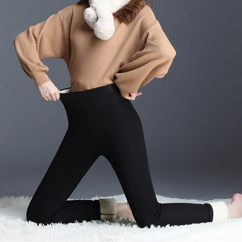 Lambskin Feel Winter Leggings - Image 8