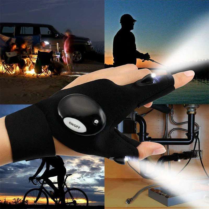 LED Gloves With Waterproof Lights - Image 12