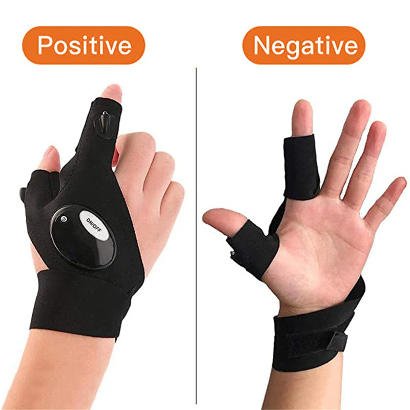 LED Gloves With Waterproof Lights - Image 8