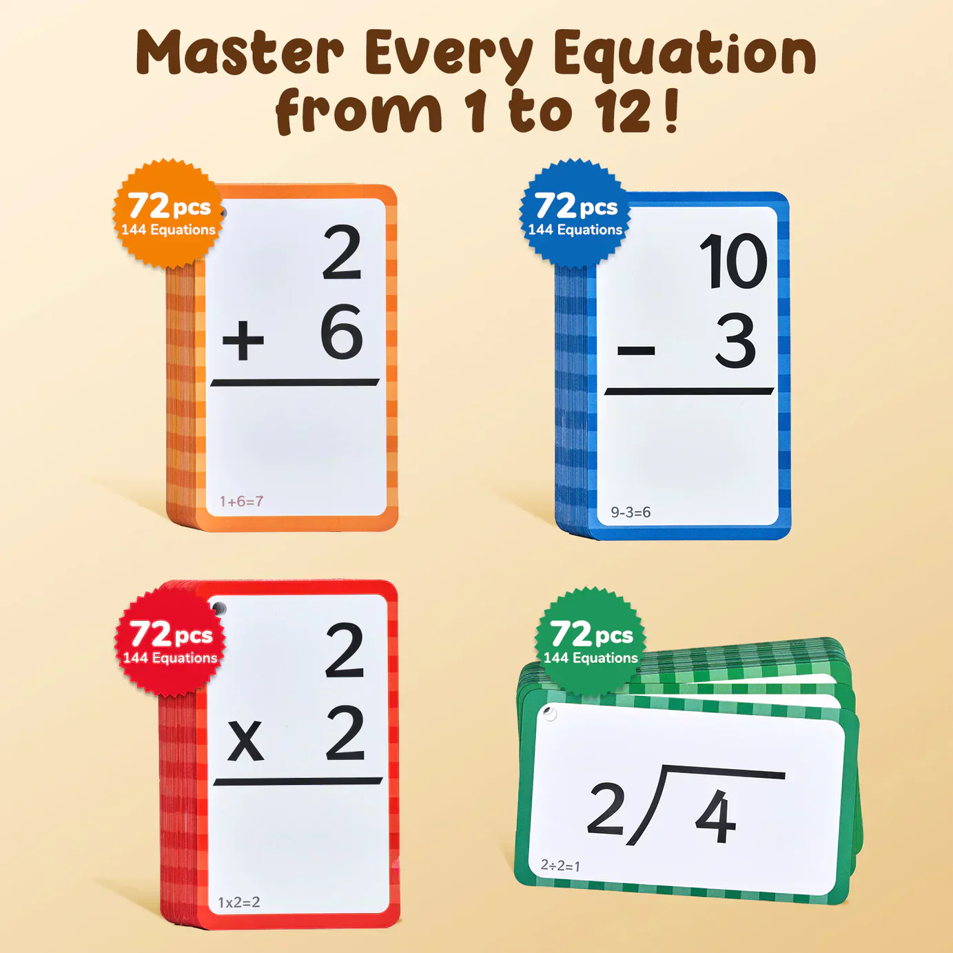 Math Flash Cards and Pop Fidget Chart - Image 5